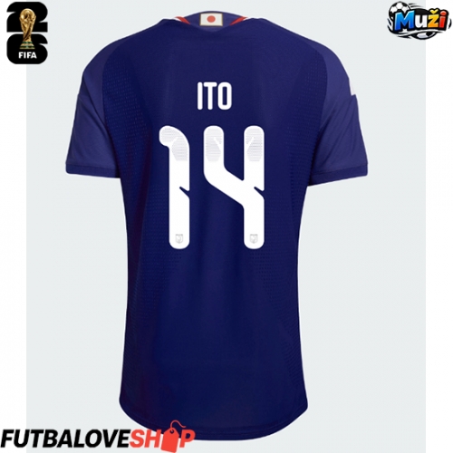 Dres Japonsko Junya Ito #14 Domáci MS 2026 Krátky Rukáv